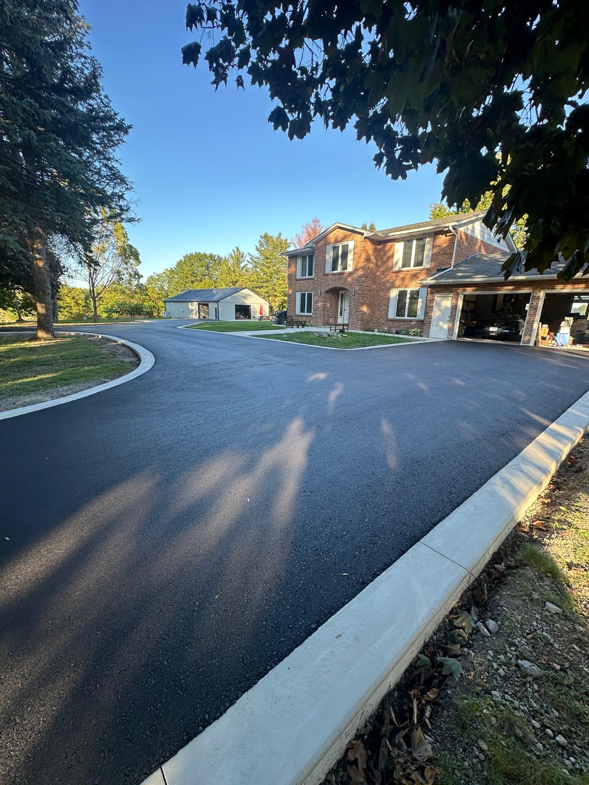 Long Residential Driveway