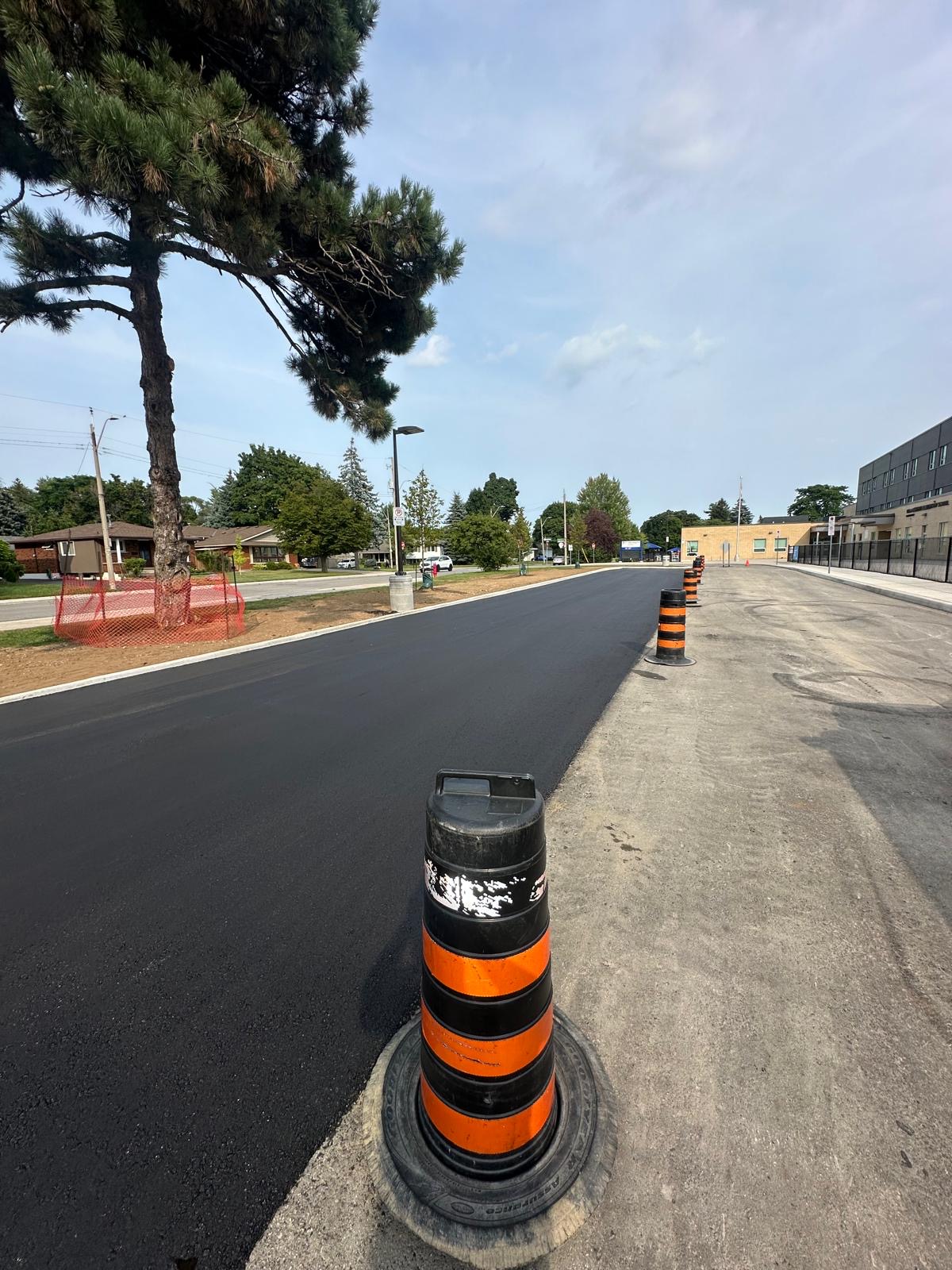 Aerial View Site Preparation