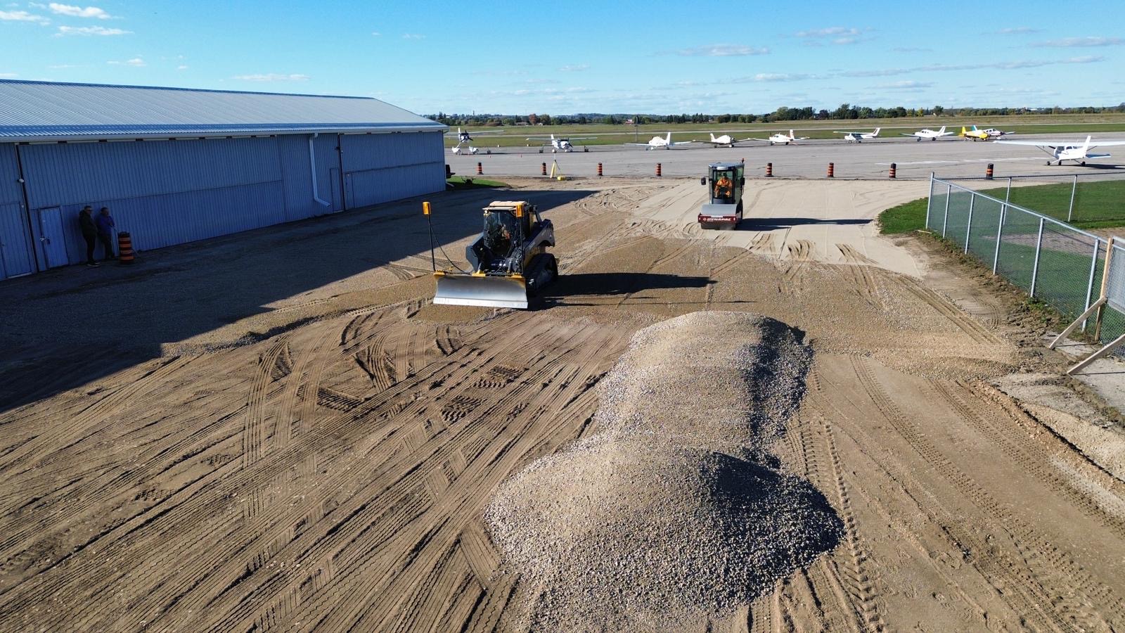 School Parking with Accessibility Markings